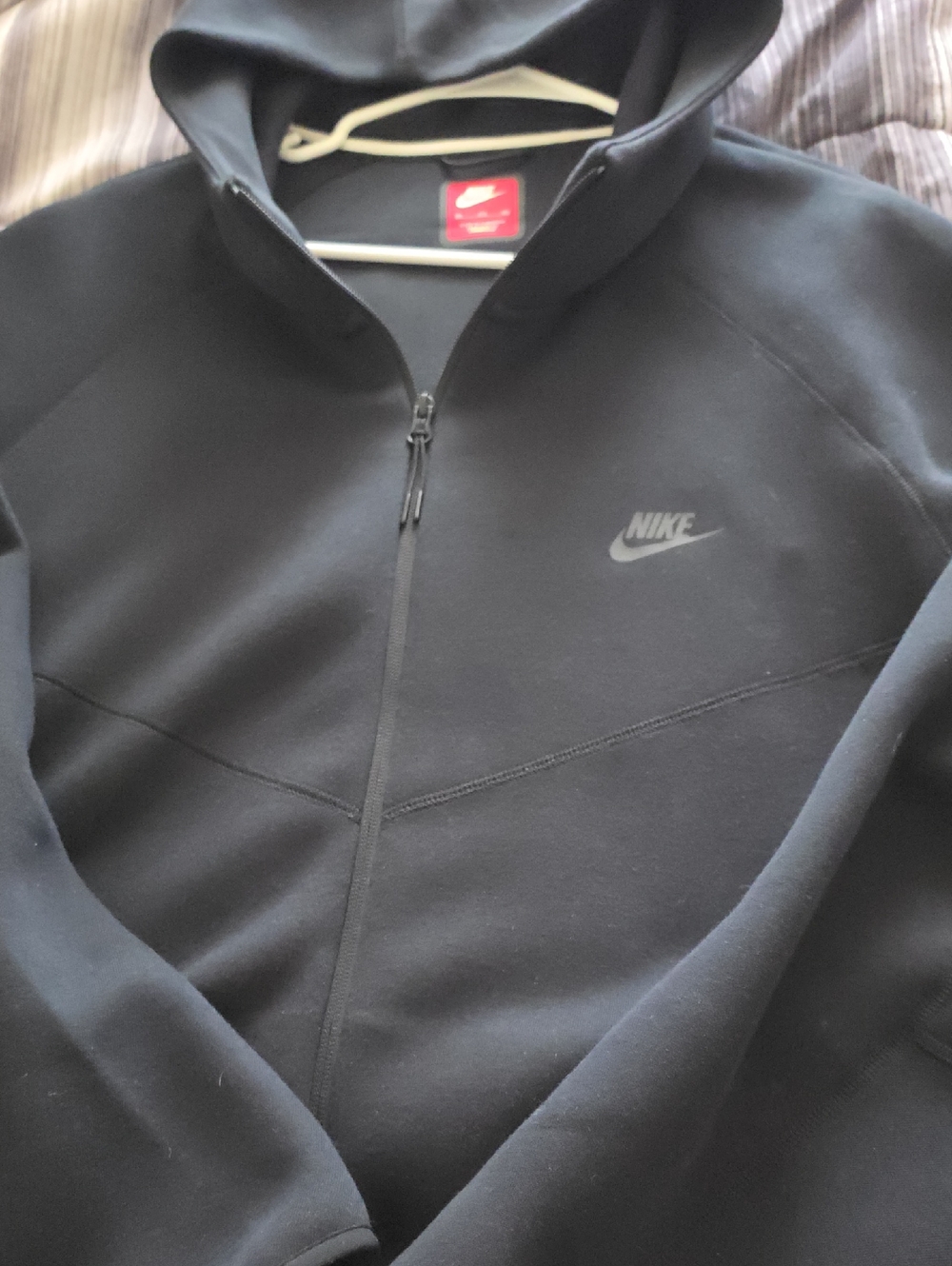 Nike Black Lightweight Full-Zip Shirt Jacket